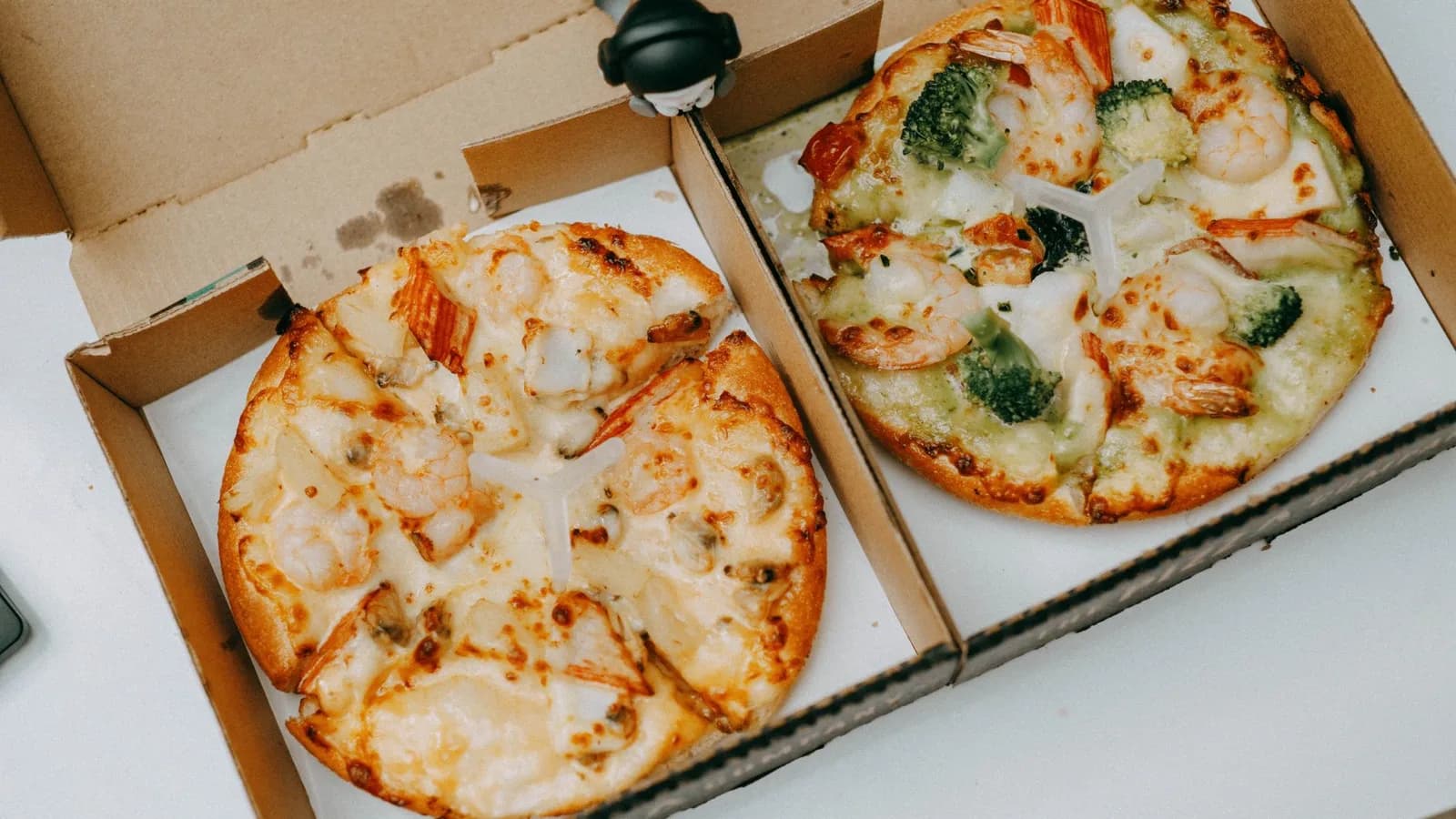 Fresh hand-stretched pizza from the Kebys kitchen in Great Barr, near Handsworth