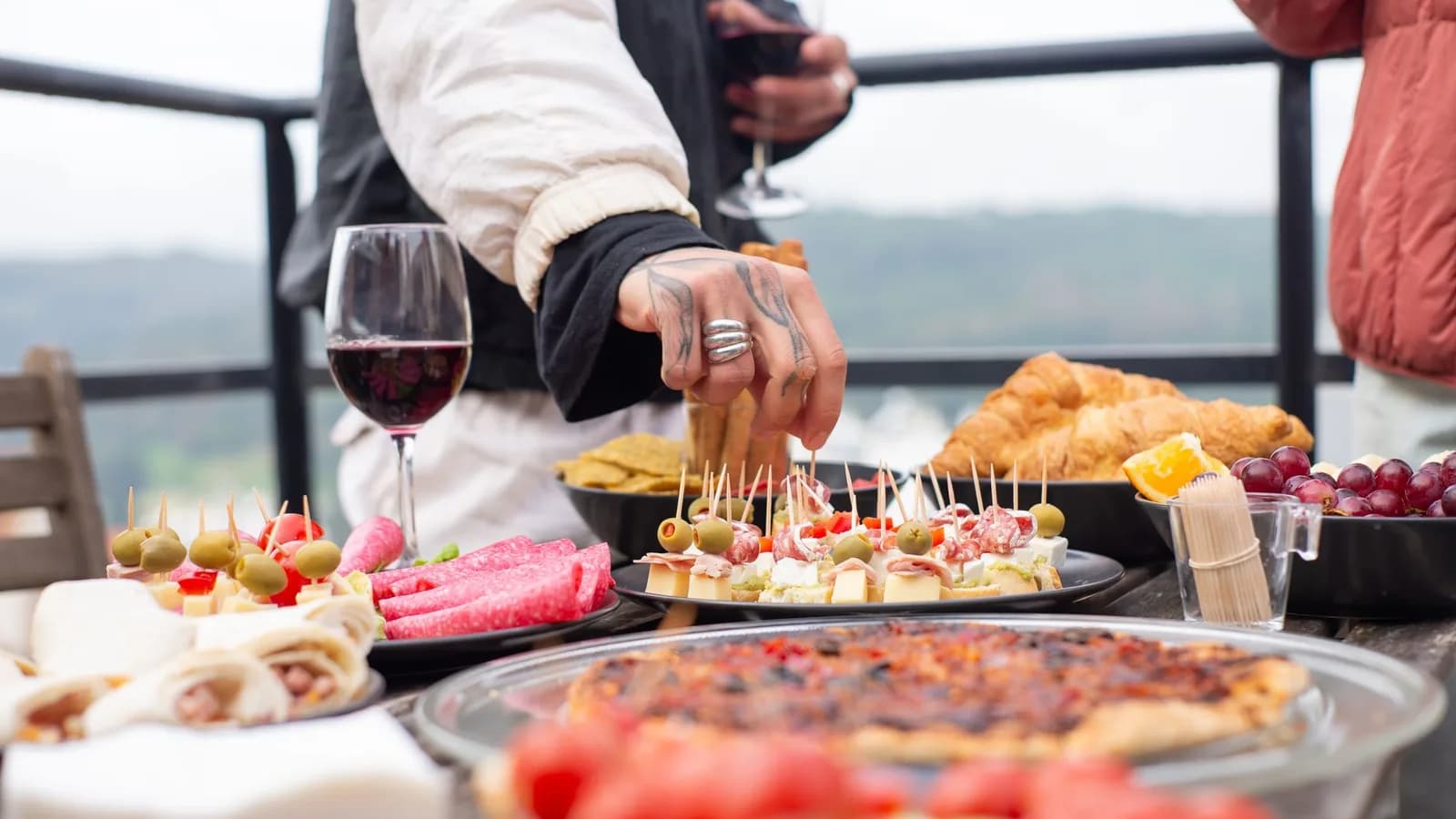 Birthday Party Food in Great Barr: Pizza and Kebab Platters from Kebys